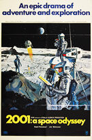 2001: A Space Odyssey (1968) Style B - Original US One Sheet Movie Poster