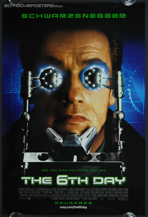 6th Day, The (2000) - Original US One Sheet Movie Poster