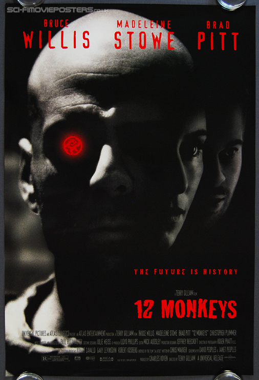 12 Monkeys (1995) - Original US One Sheet Movie Poster