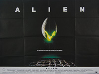 Alien (1979) - Original British Quad Movie Poster
