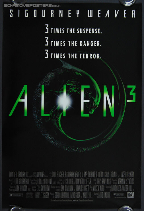 Alien 3 (1992) - Original US One Sheet Movie Poster