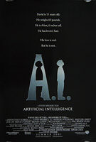 A I: Artificial Intelligence (2001) - Original US One Sheet Movie Poster