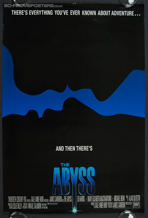 The Abyss (1989) - Original US One Sheet Movie Poster