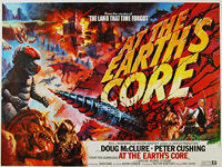 At the Earth's Core (1976) - Original British Quad Movie Poster