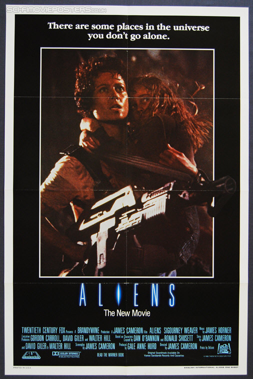 Aliens (1986) - Original International English One Sheet Movie Poster