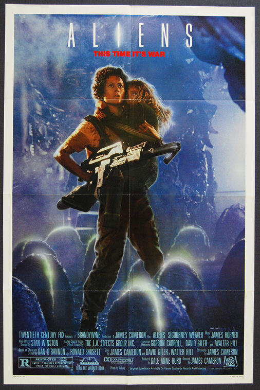 Aliens (1986) - Original US One Sheet Movie Poster