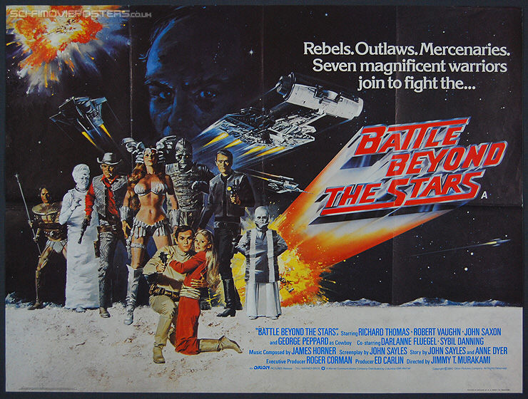 Battle Beyond The Stars (1980) - Original British Quad Movie Poster