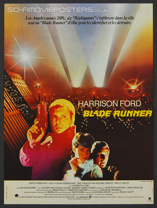Blade Runner (1982) - Original French Movie Poster