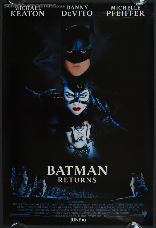 Batman Returns (1992) - Original US One Sheet Movie Poster