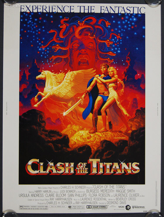Clash of the Titans (1981) - Original US One Sheet Movie Poster