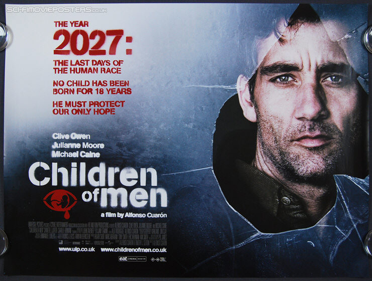 Children of Men (2006) - Original British Quad Movie Poster