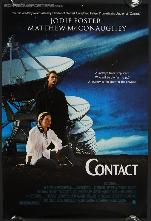 Contact (1997) - Original US One Sheet Movie Poster