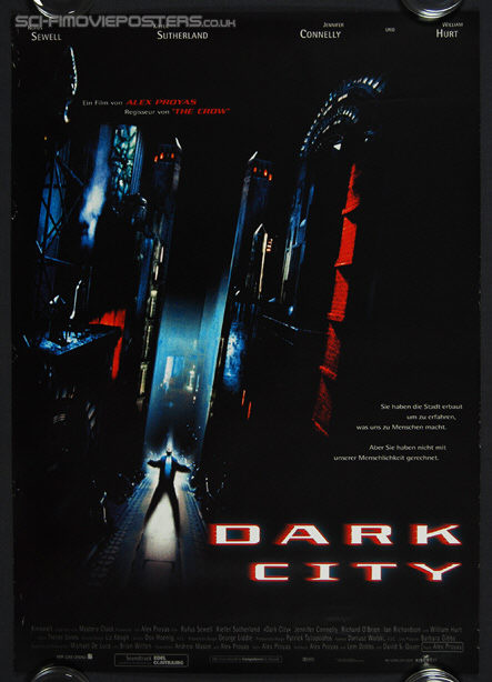 Dark City (1998) - Original German Movie Poster