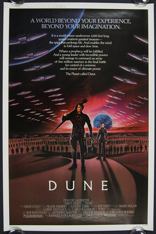 Dune (1984) - Original US One Sheet Movie Poster