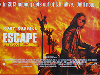 Escape from LA (1996) - Original British Quad Movie Poster