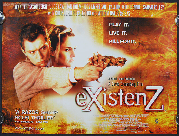 Existenz (1999) - Original British Quad Movie Poster