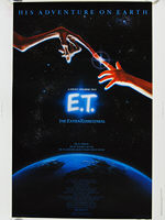 E T: The Extra-Terrestrial (1982) - Original US One Sheet Movie Poster