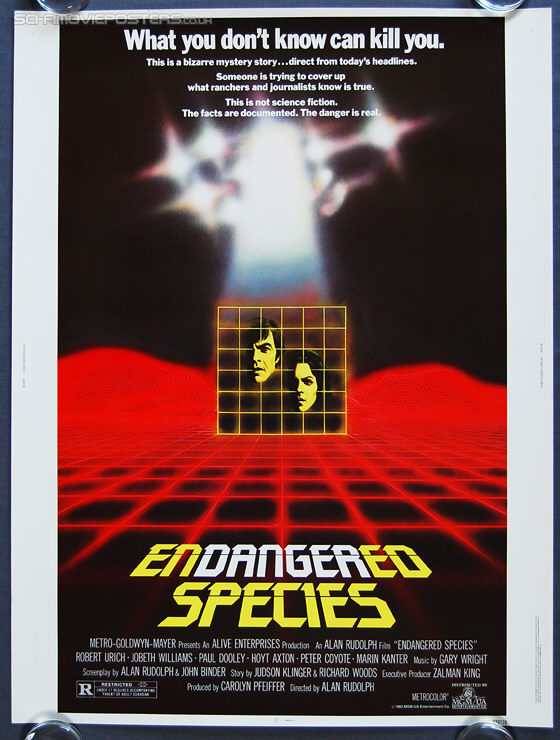 Endangered Species (1982) - Original US One Sheet Movie Poster