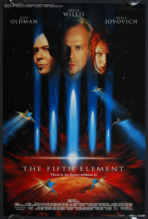Fifth Element, The (1997) - Original US One Sheet Movie Poster