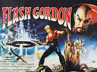 Flash Gordon (1980) - Original British Quad Movie Poster