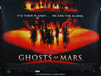 Ghosts of Mars (2001) - Original British Quad Movie Poster