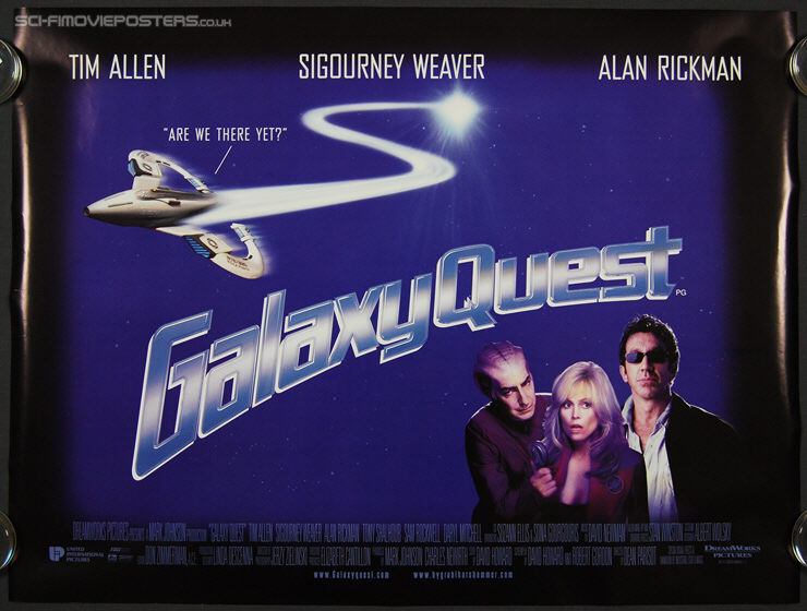 Galaxy Quest (1999) - Original British Quad Movie Poster