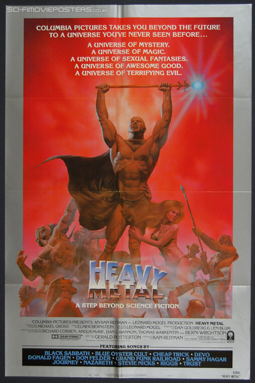 Heavy Metal (1981) - Original US One Sheet Movie Poster