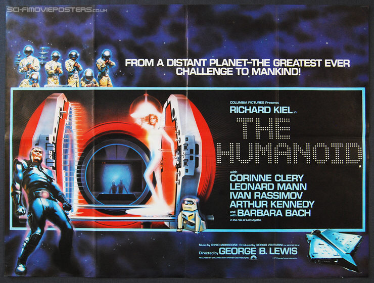 Humanoid, The (L'umanoide) (1979) - Original British Quad Movie Poster