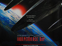 Independence Day (1996) - Original British Quad Movie Poster