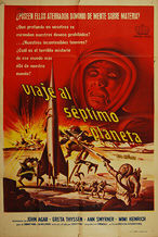 Journey to the Seventh Planet (1962) - Original Argentinean One Sheet Movie Poster