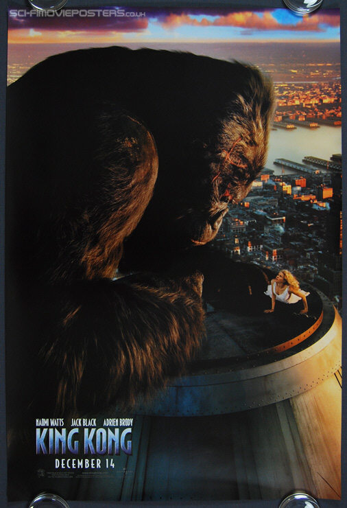King Kong (2005) Advance - Original US One Sheet Movie Poster