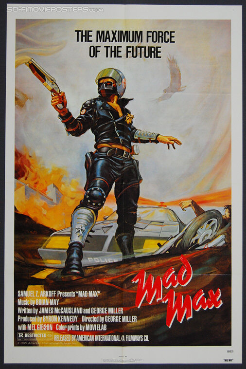 Mad Max (1979) - Original US One Sheet Movie Poster