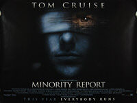 Minority Report (2002) - Original British Quad Movie Poster