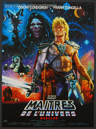 Masters of the Universe (1987) - Original French Movie Poster