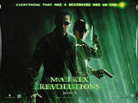 Matrix Revolutions, The (2003) - Original British Quad Movie Poster
