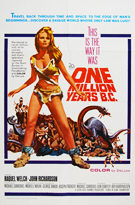 One Million Years B C (1966) - Original US One Sheet Movie Poster