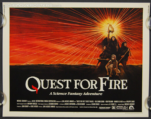 Quest for Fire (La Guerre du feu) (1981) - Original US Half Sheet Movie Poster