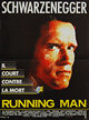 Running Man, The (1987) - Original French Movie Poster