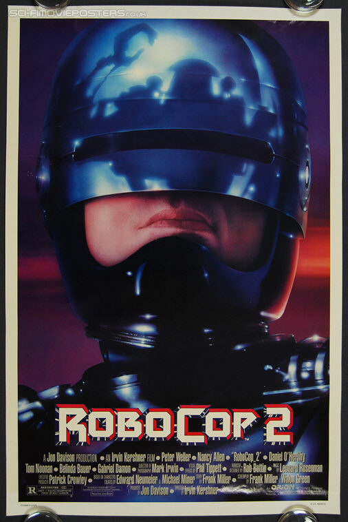 RoboCop 2 (1990) - Original US One Sheet Movie Poster