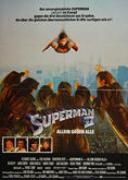 Superman II (1980) - Original German Movie Poster