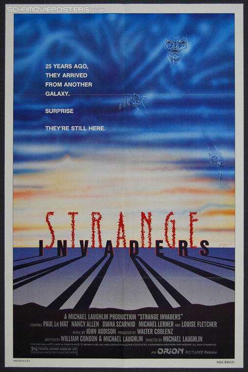 Strange Invaders (1983) - Original US One Sheet Movie Poster