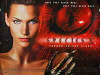 Species II (1998) - Original British Quad Movie Poster