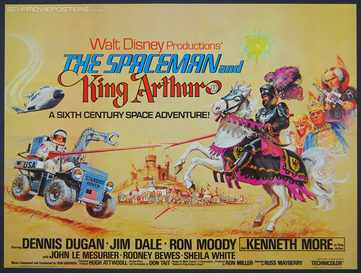 Spaceman and King Arthur, The (1979) - Original British Quad Movie Poster