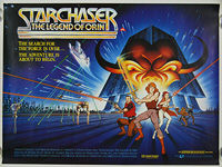 Starchaser: The Legend of Orin (1985) - Original British Quad Movie Poster