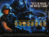 Starship Troopers (1998) - Original British Quad Movie Poster