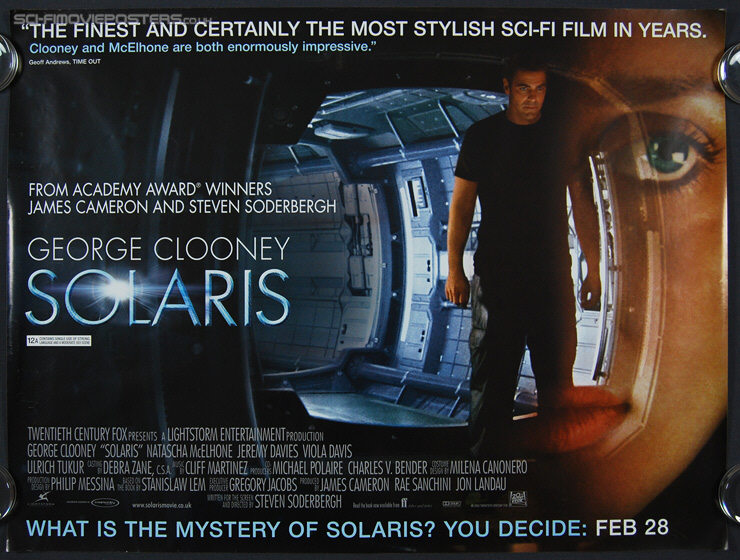 Solaris (2002) - Original British Quad Movie Poster