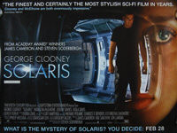 Solaris (2002) - Original British Quad Movie Poster