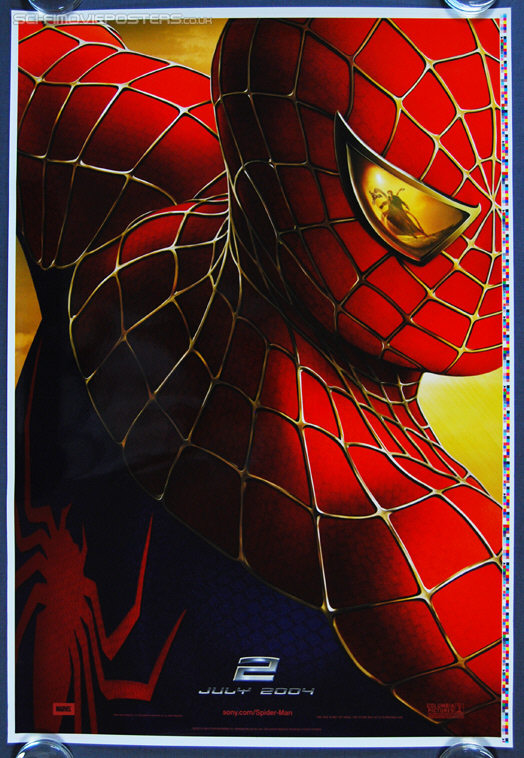 Spider-Man 2 Red Advance (2004) - Original US One Sheet Movie Poster