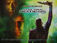Star Trek: Nemesis (2002) - Original British Quad Movie Poster