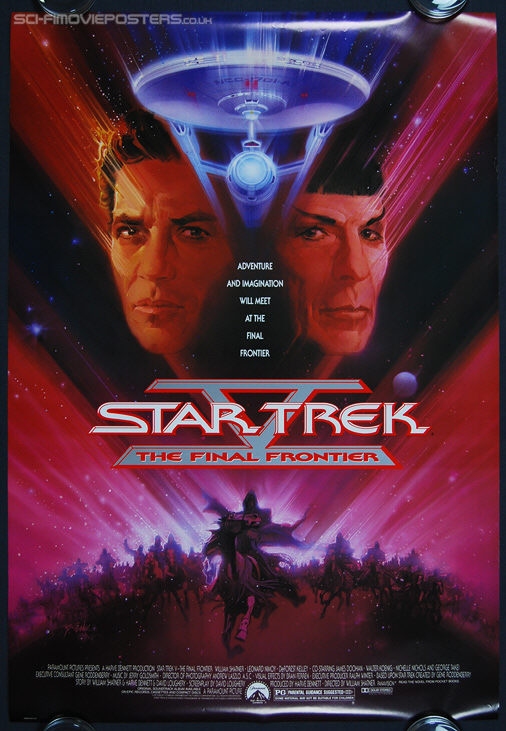 Star Trek V: The Final Frontier (1989) - Original US One Sheet Movie Poster
